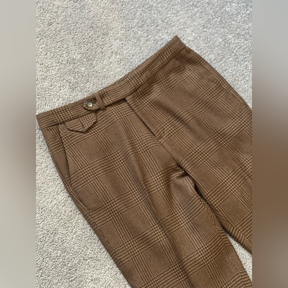 NWOT Polo Ralph Lauren Brown Straight-Leg Pants - Picture 6 of 8